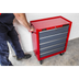 Sealey AP22505BB American Pro Rollcab 5 Drawer - Red/Grey