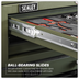 Sealey AP26029TK Superline Pro Mid-Box Tool Chest 2 Drawer - Khaki