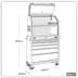 Sealey AP36HBESTACK Superline Pro Hutch Toolbox & Rollcab Combo 915mm 6 Drawer