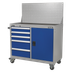 Sealey API1103A Premier Industrial Mobile Workstation with 5 Drawers & 1 Shelf