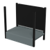 Sealey APMRB2 Modular Storage Base unit 1 Shelf 580mm