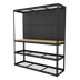 Sealey APMWB1 Heavy-Duty Modular Workbench with Racking & Pegboard 300kg Capacity Per Level