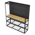 Sealey APMWB1 Heavy-Duty Modular Workbench with Racking & Pegboard 300kg Capacity Per Level