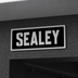 Sealey APMWB50COMBO1SS Superline Pro Modular Workbench with 4 Drawers & Cupboard Stainless Steel Worktop 1265mm