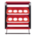 Sealey APSCR8 Spray Can Storage Rack with 8 Can Holders