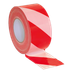 Sealey BTRW Non-Adhesive Hazard Warning Barrier Tape 80mm x 100m - Red/White