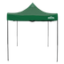 Dellonda DG128 Premium 2 x 2m Pop-Up Gazebo, Heavy Duty, PVC Coated, Water-Resistant Fabric, Supplied with Carry Bag, Rope, Stakes & Weight Bags - Dark Green Canopy