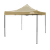 Dellonda DG130 Premium 3 x 3m Pop-Up Gazebo, PVC Coated, Water-Resistant Fabric, Supplied with Carry Bag, Rope, Stakes & Weight Bags - Beige Canopy