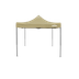 Dellonda DG130 Premium 3 x 3m Pop-Up Gazebo, PVC Coated, Water-Resistant Fabric, Supplied with Carry Bag, Rope, Stakes & Weight Bags - Beige Canopy