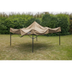 Dellonda DG130 Premium 3 x 3m Pop-Up Gazebo, PVC Coated, Water-Resistant Fabric, Supplied with Carry Bag, Rope, Stakes & Weight Bags - Beige Canopy