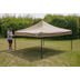 Dellonda DG130 Premium 3 x 3m Pop-Up Gazebo, PVC Coated, Water-Resistant Fabric, Supplied with Carry Bag, Rope, Stakes & Weight Bags - Beige Canopy