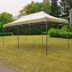Dellonda DG138 Premium 3x6m Pop-Up Gazebo, Heavy Duty, PVC Coated, Water-Resistant Fabric Supplied with Carry Bag, Rope, Stakes & Weight Bags - Beige Canopy