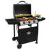 Dellonda DG14 3 Burner Gas BBQ Grill with Piezo Ignition & Thermometer