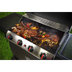 Dellonda DG15 4 Burner Gas BBQ Grill with Piezo Ignition & Thermometer
