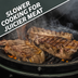 Dellonda DG159 Deluxe 22"(56cm) Ceramic Kamado Style BBQ with Wheeled Stand