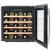 Baridi DH206 36 Bottle Built-In Wine Cooler with Touchscreen Controls, Beech Wood Shelves & LED Light - Black