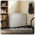 Baridi DH260 Freestanding Chest Freezer 299L Capacity - White