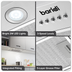 Baridi DH284 Cooker Hood with 5-Layer Filter 52cm - Stainless Steel