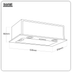 Baridi DH284 Cooker Hood with 5-Layer Filter 52cm - Stainless Steel