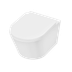 Baridi DH335 Wall Hung Toilet with Soft Close Seat & Rimless Flush - White