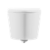 Baridi DH335 Wall Hung Toilet with Soft Close Seat & Rimless Flush - White
