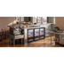 Baridi DH337 Back Bar Drinks Fridge/Cooler with Triple Sliding Door & Security Lock 307L - Black