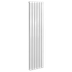 Baridi DH355 Vertical Radiator Contemporary Double Flat Panel Design 420 x 1800mm - White