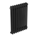 Baridi DH361 Horizontal Traditional 2 Column Radiator 600 x 427mm - Black