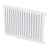 Baridi DH368 Horizontal Traditional 2 Column Radiator 600 x 832mm - White