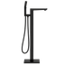 Baridi DH401 Freestanding Bath Mixer Tap with Shower - Matt Black