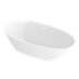 Baridi DH418 Double-Ended Slim Rim Bath with Overflow System 170cm - Gloss White