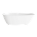 Baridi DH418 Double-Ended Slim Rim Bath with Overflow System 170cm - Gloss White