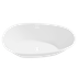 Baridi DH418 Double-Ended Slim Rim Bath with Overflow System 170cm - Gloss White