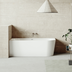 Baridi DH423 Left-Hand Corner Slim Rim Bath with Overflow System 150cm - Gloss White
