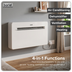 Baridi DH432 4-in-1 Smart Monobloc Wall-Mounting Air Conditioning Unit 10,000Btu/hr - White