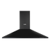 Baridi DH59 Cooker Hood, Chimney Style with Carbon Filters 90cm - Black