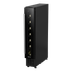 Baridi DH76 7 Bottle Extra-Slim Undercounter Wine Fridge with Digital Touch Screen Controls & LED Light - Black