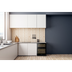 Baridi DH79 46 Bottle Dual Zone Undercounter/Freestanding Fridge with Digital Touch Screen Controls, Wooden Shelves & LED Light - Black