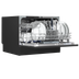 Baridi DH85 Tabletop Dishwasher 6 Place Settings 6.5L Capacity - Black