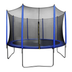 Dellonda DL69 Heavy-Duty Outdoor Trampoline with Safety Enclosure Net 12ft
