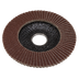 Sealey FD100120E 100mm Aluminium Oxide Flap Disc 120Grit 16mm Bore