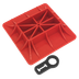 Sealey FJKIT Off-Road Farm Jack Base & Handle Lock