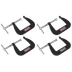 Sealey GCC01 Junior C-Clamp Set 64 x 64mm 4pc