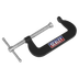 Sealey GCC02 Junior C-Clamp Set 76 x 35mm 4pc