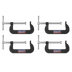Sealey GCC02 Junior C-Clamp Set 76 x 35mm 4pc