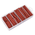 Sealey HST501R Heat Shrink Tubing Assortment 50 & 100mm 180pc - Red