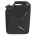 Sealey JC20SCB Screw Cap Metal Jerry Can 20L - Black