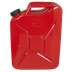 Sealey JC20SCR Screw Cap Metal Jerry Can 20L - Red
