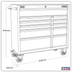Premier PTB105511SS Heavy-Duty Extra-Wide Rollcab 11 Drawer 1055mm - Stainless Steel