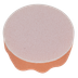 Sealey PTCCHW80O Hook-and-Loop Buffing & Polishing Foam Head 80 x 25mm - Orange/Firm